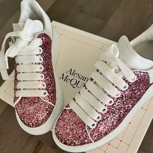 Cute Alexander McQueen sneakers.